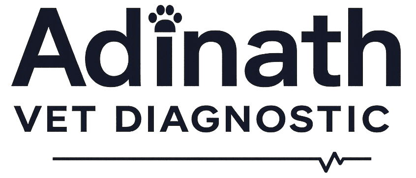 Adinath Vet Diagnostic Logo